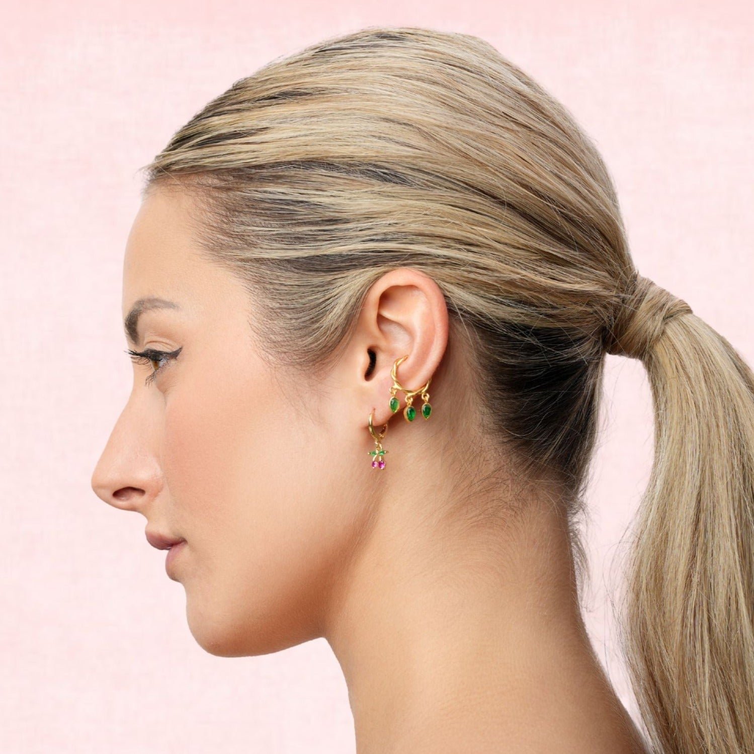 Bhindi Ear Cuffs