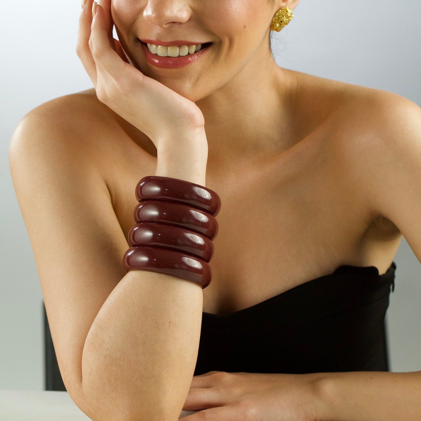 Brown Lac Bangle